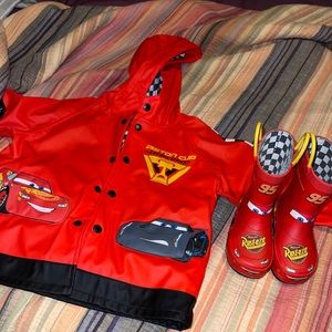 Toddler boy rain set